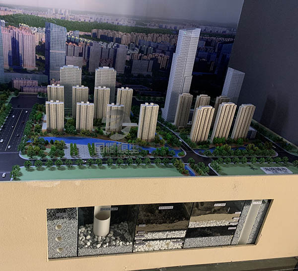 崇明县建筑模型