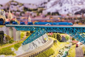 崇明县桥梁模型